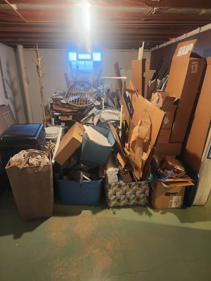 Roll-off dumpster container at job site for Construction Dumpster Rental in Antioch